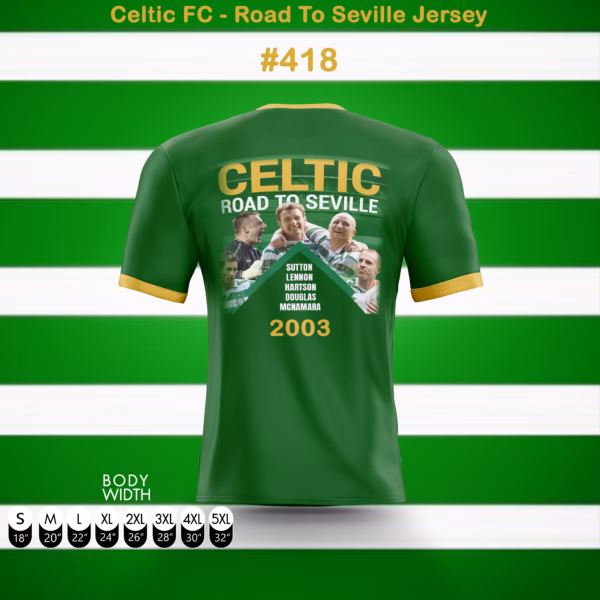 #418  Celtic FC - Road To Seville Jersey - Image 2