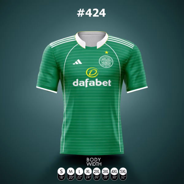 #424 New Celtic Green Jersey