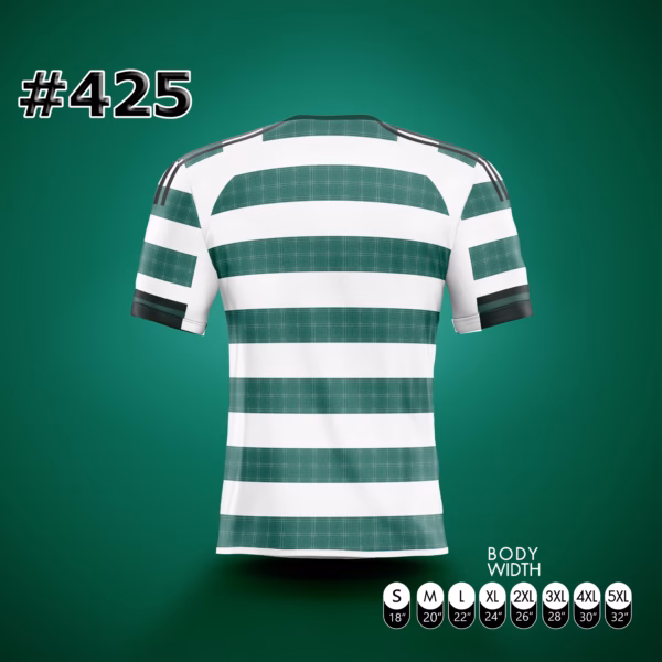 #425  New Celtic Home Shirt (My Design) - Image 2